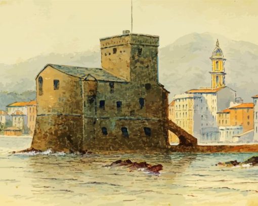 Rapallo Castle Art Diamond Painting