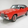 Red 1972 Cutlass Supreme Diamond Painting