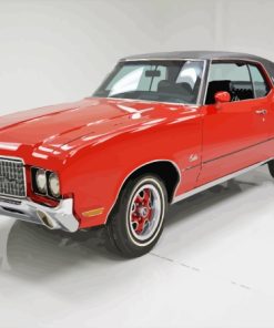 Red 1972 Cutlass Supreme Diamond Painting