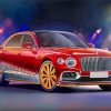 Red Luxury Bentley Diamond Painting