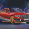 Red Luxury Bentley Diamond Painting