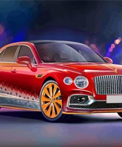 Red Luxury Bentley Diamond Painting