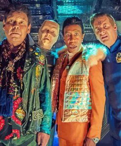 Red Dwarf Characters Diamond Painting