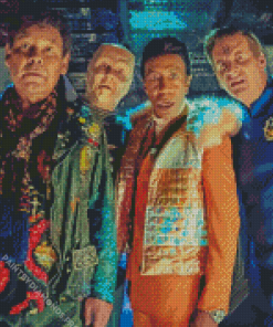 Red Dwarf Characters Diamond Painting