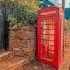 Red Telephone Box Diamond Painting