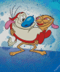 Ren And Stimpy Diamond Painting