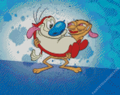 Ren And Stimpy Diamond Painting