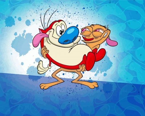 Ren And Stimpy Diamond Painting