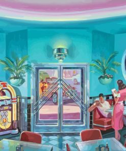 Retro Diner 50s Diamond Painting