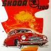 Retro Skoda Poster Diamond Painting