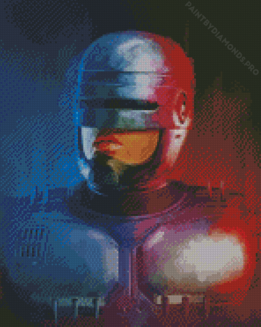 Robocop Diamond Painting