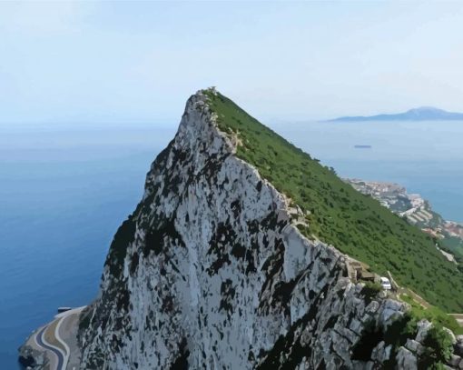 Rock of Gibraltar Diamond Painting