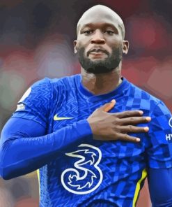 Romelu Lukaku Diamond Painting