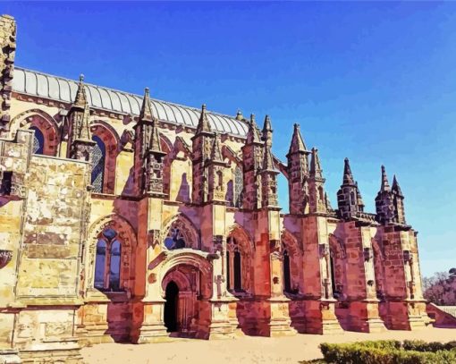 Rosslyn Chapel Building Diamond Painting