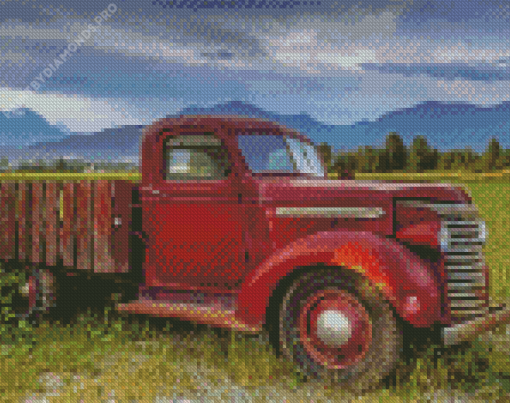 Rusty Truck Diamond Painting