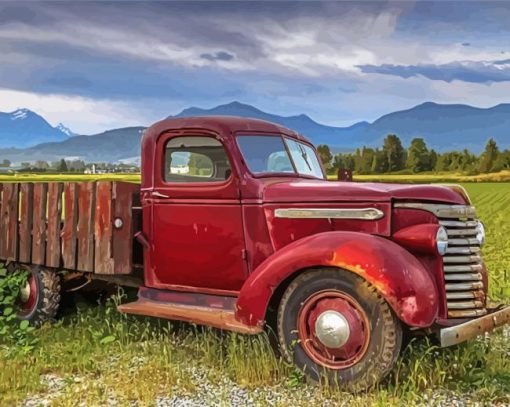 Rusty Truck Diamond Painting