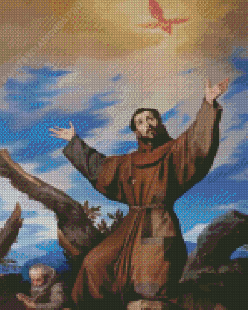 Saint Francis of Assisi Diamond Painting