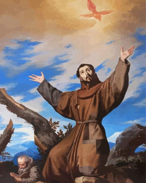 Saint Francis of Assisi Diamond Painting