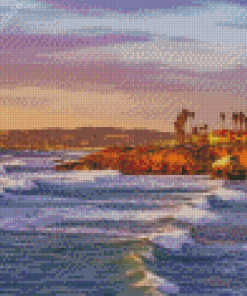 San Diego Cliffs Diamond Painting