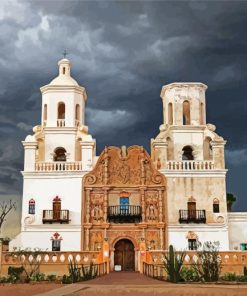 San Xavier Del Bac Diamond Painting