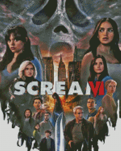 Scream 5 Movie Diamond Painting