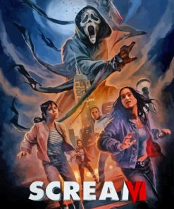 Scream 6 Horror Film Diamond Painting