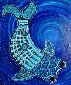 Shark Aboriginal Diamond Painting