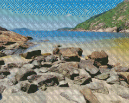 Shek O Beach Diamond Painting