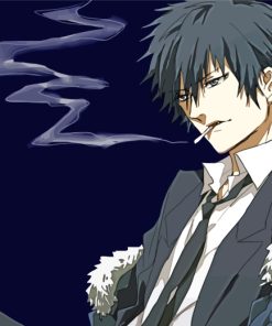 Shinya Kogami Smoking Diamond Painting