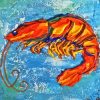 Shrimp Art Diamond Painting