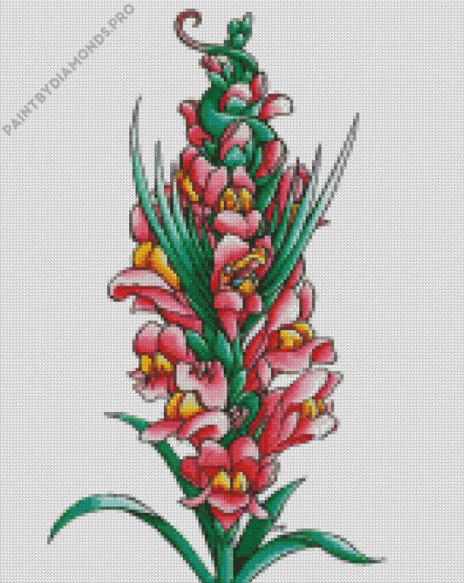 Snapdragons Art Diamond Painting