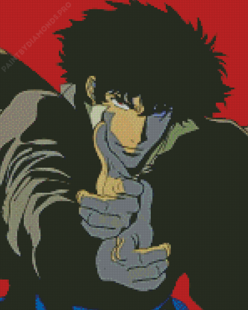 Spike Spiegel Character Diamond Painting