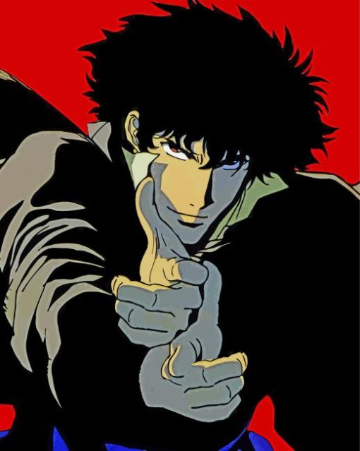 Spike Spiegel Character Diamond Painting