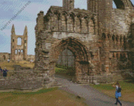 St Andrews Castle Diamond Painting