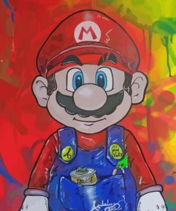 Super Mario Bros Diamond Painting