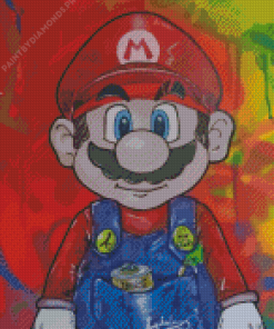 Super Mario Bros Diamond Painting