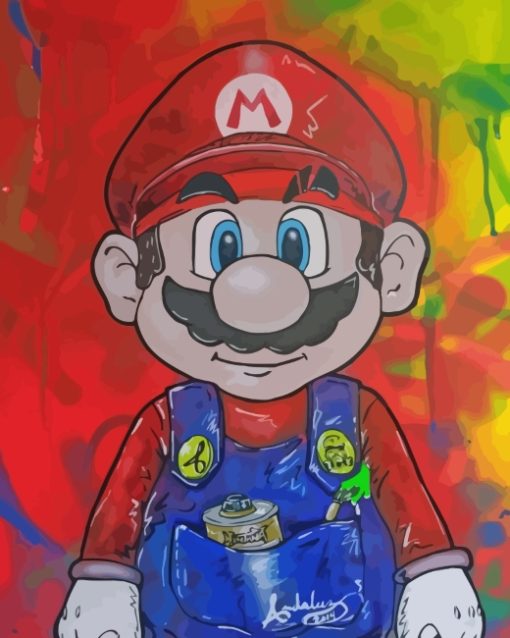 Super Mario Bros Diamond Painting