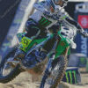 Supercross Eli Tomac Diamond Painting