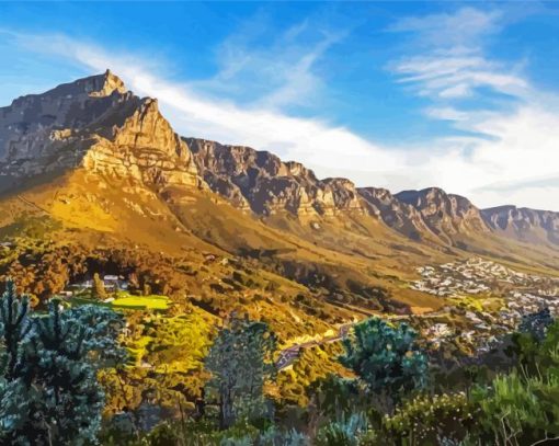 Tafelberg National Park Diamond Painting