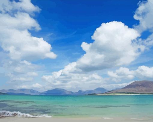 Taransay Island Diamond Painting