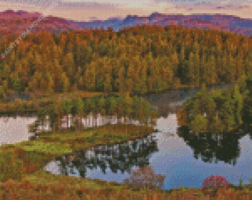 Tarn Hows Diamond Painting