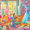 The Seamstress Shop Diamond Painting