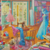 The Seamstress Shop Diamond Painting