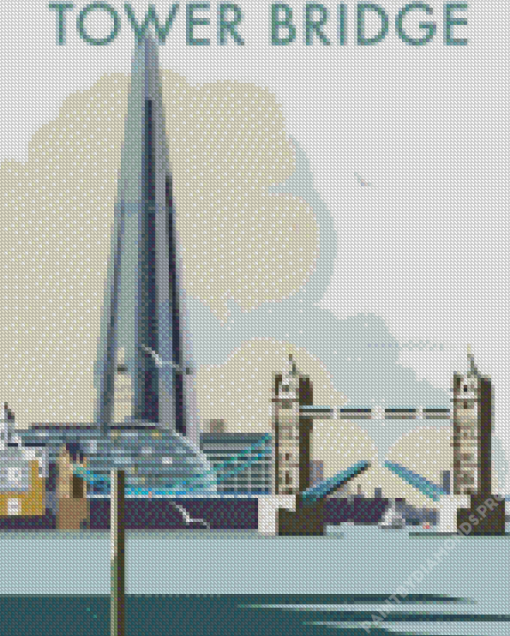 The Shard Poster Diamond Painting