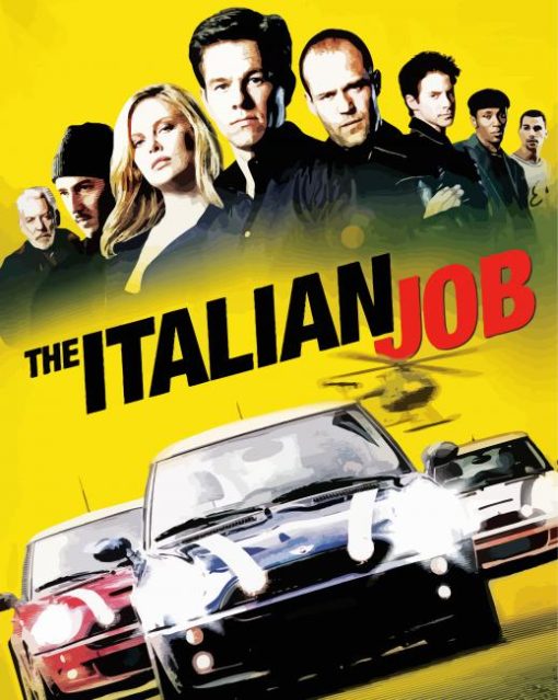 The Italian Job Poster Diamond Painting