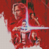 The last Jedi Characters Diamond Painting