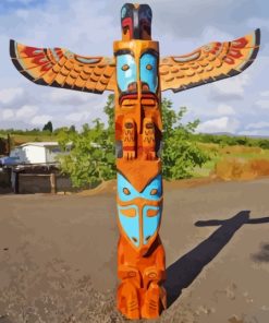 Totem Poles Diamond Painting