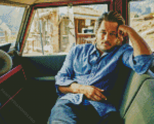 Travis Fimmel In A Car Diamond Painting