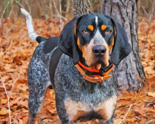 Treeing Walker Coonhound Diamond Painting