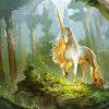 Unicorn In The Forest Diamond Painting